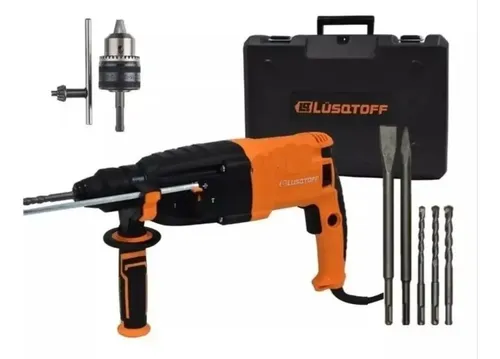 Lüsqtoff Rotomartillo Taladro Percutor 850w + Mecha Naranja 50hz