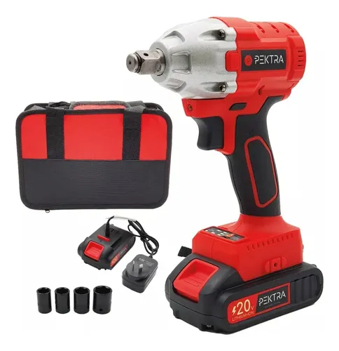 Pektra Llave Impacto 20v 1/2 PuLG Pektra Inalambrica Brushless