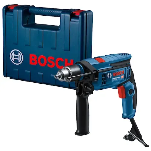 Bosch Taladro Percutor 750w Bosch Gsb 13 Re 3800 Rpm Maletín Color Azul