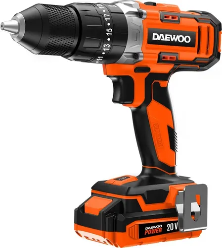 Daewoo Taladro Percutor Atornillador Inalambrico Daewoo Dacd1120m Naranja