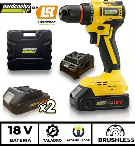 Lusqtoff Taladro Atornillador Brushless Garden Plus By Lusqtoff